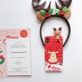 thumbnail image 3 of Christmas Mobile Phone Case Snowflake Santa Claus TPU Protective Cover, Replacement for iPhone XS Max 6.5, Type 6 Workhe, 3 of 8
