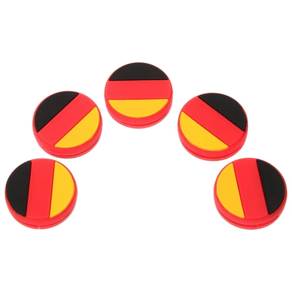 IBASETOY 5Pcs Small Silicone Tennis Dampeners for Effective Shock Absorption and Easy Installation