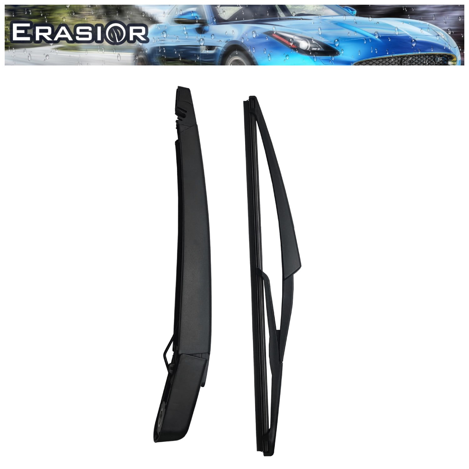 Erasior 26"+14"+12"+11.6" Premium Automotive Replacement Front and Rear Windshield Wiper Blades, Fit For Nissan Rogue 2013-2008, 4pcs for All Weather, Y21J919S