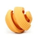 thumbnail image 3 of Pelota dispensadora de comida para perros, limpieza de dientes, resistente a mordeduras, alimentación lenta, juguete de goma para entrenamiento al aire libre, color naranja, 3 of 12