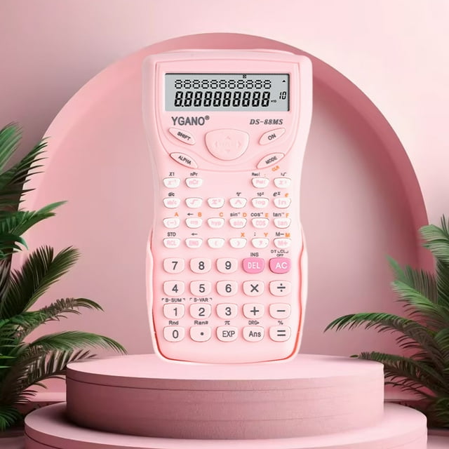zanvin Color Calculator, Student Function Multifunctional Exam Scientific Computer, Dual Line Display, Up And Down Calculation