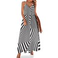 thumbnail image 1 of Vestido sin mangas con diseño cuadrado moderno, vestido sensual y sexy para mujer, vestidos de estilo coreano, 1 of 7