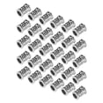 thumbnail image 4 of Perles pour Dreadlocks, Perles pour Barbe Décoration Moustache 30 Pcs Rétro pour Tressage Argent, Or, 4 of 8