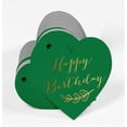 thumbnail image 3 of Inkdotpot Gold Foil Paper Hang Tag Happy Birthday Favor Tag 50 Pieces, 3 of 6