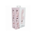 thumbnail image 2 of Loveline Mystique 10 Function Rechargeable Silicone Ribbed Rabbit Vibrator, Pink, 2 of 4