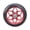 Red, variant on 110mm Aluminum Alloys Scooter Wheel with Bearings Stunt Scooter Replacement Wheel Kick Scooter Accessories Enduring
