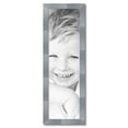 thumbnail image 2 of ArtToFrames 12" x 41" Light Silver Picture Frame, 12x41 inch Silver Wood Poster Frame (WOM-4827), 2 of 7