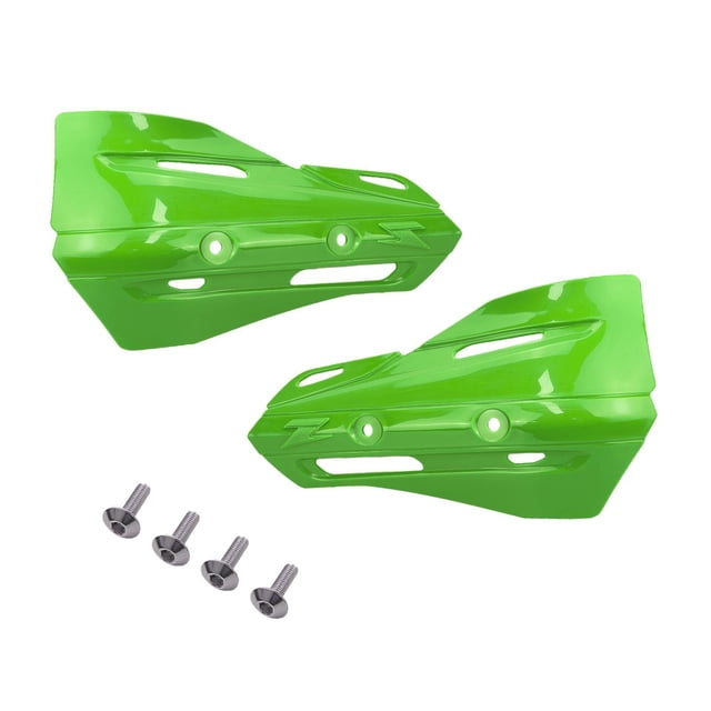 Guarns de motocicletas genéricos Protección solar Deflectores de parabrisas universales Verde