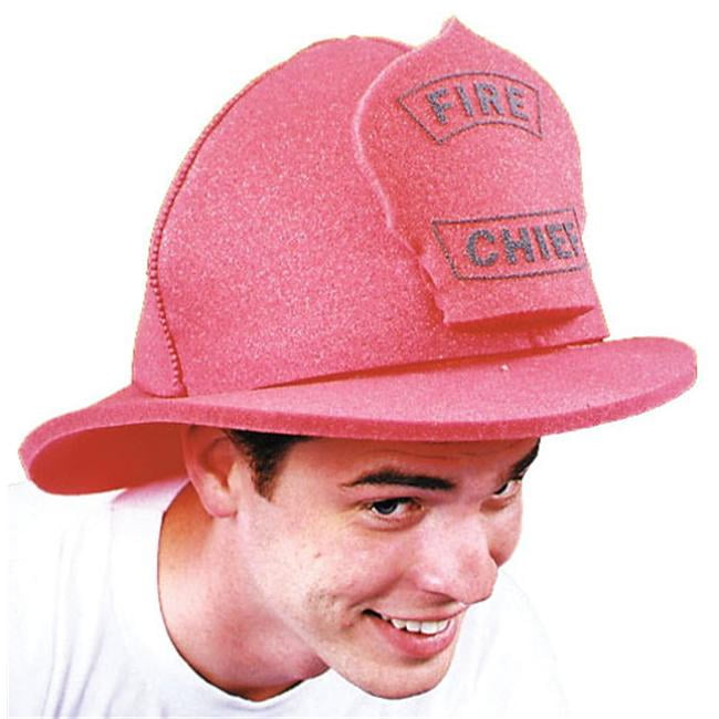 Fire Chief Foam Hat Adult Halloween 