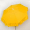 DestinationGear Italian 6' Umbrella Acrylic Solid Yellow Beach Pole