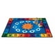 Carpets For Kids 9401 Journée Ensoleillée Apprendre et Jouer 4.42 Ft. x 5.83 Ft. Tapis Rectangle – image 1 sur 2