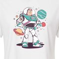thumbnail image 3 of Toy Story 4 - Buzz And Planets Sketchy - Juniors Cropped Cotton Blend T-Shirt, 3 of 5