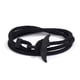 thumbnail image 1 of Pulsera de cuerda tejida con forma de ancla de la serie Ocean de Milan Line para parejas, para hombres y mujeres, 1 of 6