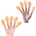 thumbnail image 4 of Finger Puppet Toy, Funny Mini Hands Finger Sleeve Simulation Left Right Puppets Children Toy 2Pcs, Children Fun Playing at Home School Christmas Birthday Gift, 4 of 7