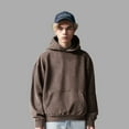 thumbnail image 2 of Vedolay Men's Hoodies 2023 Long Sleeve Crew Neck Pullover Sweater with Plus Size Coffee,3XL, 2 of 5