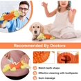 thumbnail image 3 of Dog Squeaky Toys,Interactive Durable Plush Dog Toy , Natural Rubber Chew Puzzle Dog Toys Leakage Food Toy for Dogs Teeth Cleaning Chews for Small,Middle,Large Breed Dogs, 3 of 6