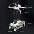 thumbnail image 4 of Drones with Camera Clearance, FPV Drone with ESC Camera Brushless Motor Drones 2.4G RC Quadcopter with Cool LED Lights Altitude Hold Obstacle Avoidance for Adults, 4 of 8