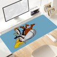 thumbnail image 6 of Tennessee Tuxedo and His Tales-themed extra-large Non-Slip Base leather Desk Table mat—versatile for computer desks, dining tables, and more.12"x24"(30X60cm）, 6 of 6