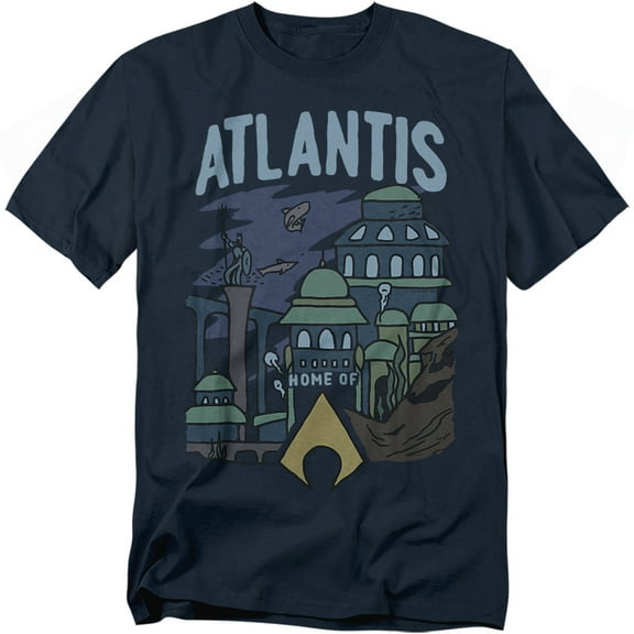 Aquaman T-Shirt The Atlantis Unisex Graphic Tee for Men & Women