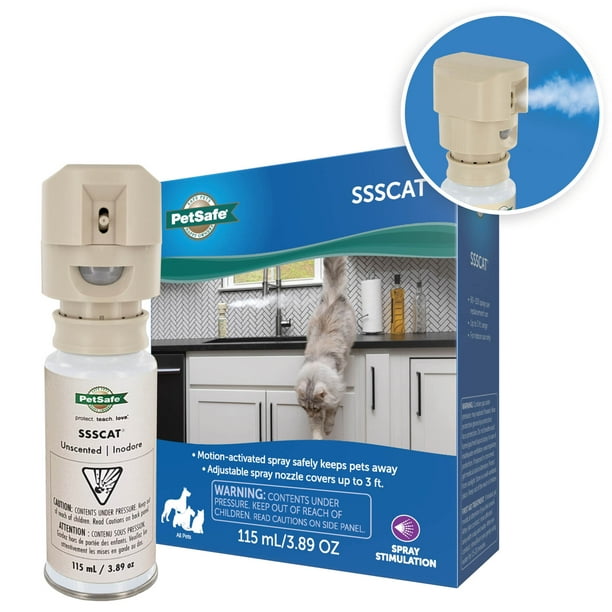 PetSafe SSSCAT Spray Pet Deterrent, Motion Activated Pet Proofing