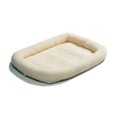 thumbnail image 1 of Midwest Homes For Pets Midwest Quiet Time Natural Fleece Dog Bed, 1 of 1