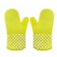 thumbnail image 1 of Un par de guantes de jardinería Guantes aislantes de calor Guantes de cocina de silicona Amarillo oso de fresa Hogar, 1 of 3