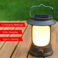 thumbnail image 3 of Solar Camping Lantern, 1000mAh Portable Tent Lantern  for Outdoor, 3 of 8