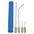 thumbnail image 1 of Faucet Hardware Set 4 Pack High Pressure Washer Nozzle Kit for Washing Machine & Cleaning Water Heater Flush Kit High Pressure Washer Extension Rod Nozzle Cleaning Kit Sta Faucet Accessories,Kitchen, 1 of 9