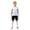 11@White10, variant on Boys Soccer Training Outfits Short Sleeve Tee Shorts Set Summer Athletic Tracksuit