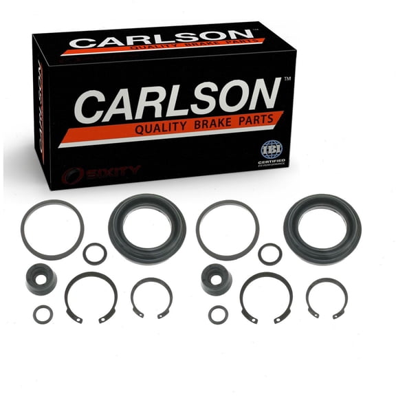 2 pc Carlson Rear Brake Caliper Repair Kits compatible with Ford Mustang 2005-2014