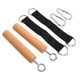 thumbnail image 5 of Empuñaduras de madera para dominadas, manijas cómodas para desarrollar fuerza muscular, empuñaduras para escalar para hombres, 5 of 5