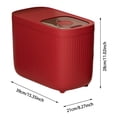 thumbnail image 3 of zhangmingg Airtight Dry Food Storage Container with Dispenser for Rice Cereals and Pet Food Kitchen Organization, 3 of 4