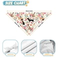 thumbnail image 6 of Dog Bandana 1 Pack,Chihuahua and Flower Florals Bandanas for Dogs,Cat Bandana,Small/ Large Dog Bandana 2 Size,Dog Bandanas, 6 of 6