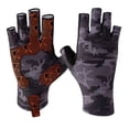 thumbnail image 1 of Eigraketly 2 piezas de repuesto de guante de pesca, protección solar transpirable, antideslizante, accesorios de manopla de pescado de silicona a Pescar S/M, 1 of 6