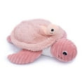 thumbnail image 3 of Les Ptipotos Sea Turtle Mom & Baby Plush Stuffed Animal Set & Eco-Friendly Toy in Pink, 3 of 5