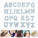 thumbnail image 3 of Parches De Diamantes De Imitación Con Letras, 26 Piezas, Parches Para Ropa, Azul Duradero Para Decoración De Ropa, Hecho A Mano, 3 of 7