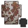 thumbnail image 2 of Kuiaobaty Cow Print Recliner Chair Covers Soft Quilted Armless Sofa Cushion Slipcover, Easy to Install Anti-Slip Furniture Protector for Lounge Room, 2 of 7