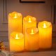 thumbnail image 1 of Rebajas de Temporada, Vela electrónica de simulación, vela LED, velas de té, velas en forma de lágrima, decoración, luces de acera para bodas y Navidad Akmoler, 1 of 9