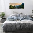thumbnail image 3 of Las Vegas Skyline Wall Art Canvas Painting Cityscape Skyscraper Night Posters and Prints Decorative Modern Home Decoration Cityscape Wall Home Decor Wall Art for Living Room - 12" x 16" x 3 Panels, 3 of 6