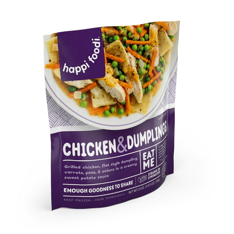 Happi Foodi Chicken and Dumplings 21 oz Bag Walmart