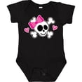 thumbnail image 3 of Inktastic Valentine Holiday Girls Skull Girls Baby Bodysuit, 3 of 5