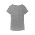 thumbnail image 3 of US Army Star Logo White Chest Print Womens Tri Blend V-neck T-Shirt, Medium Grey, 3 of 3