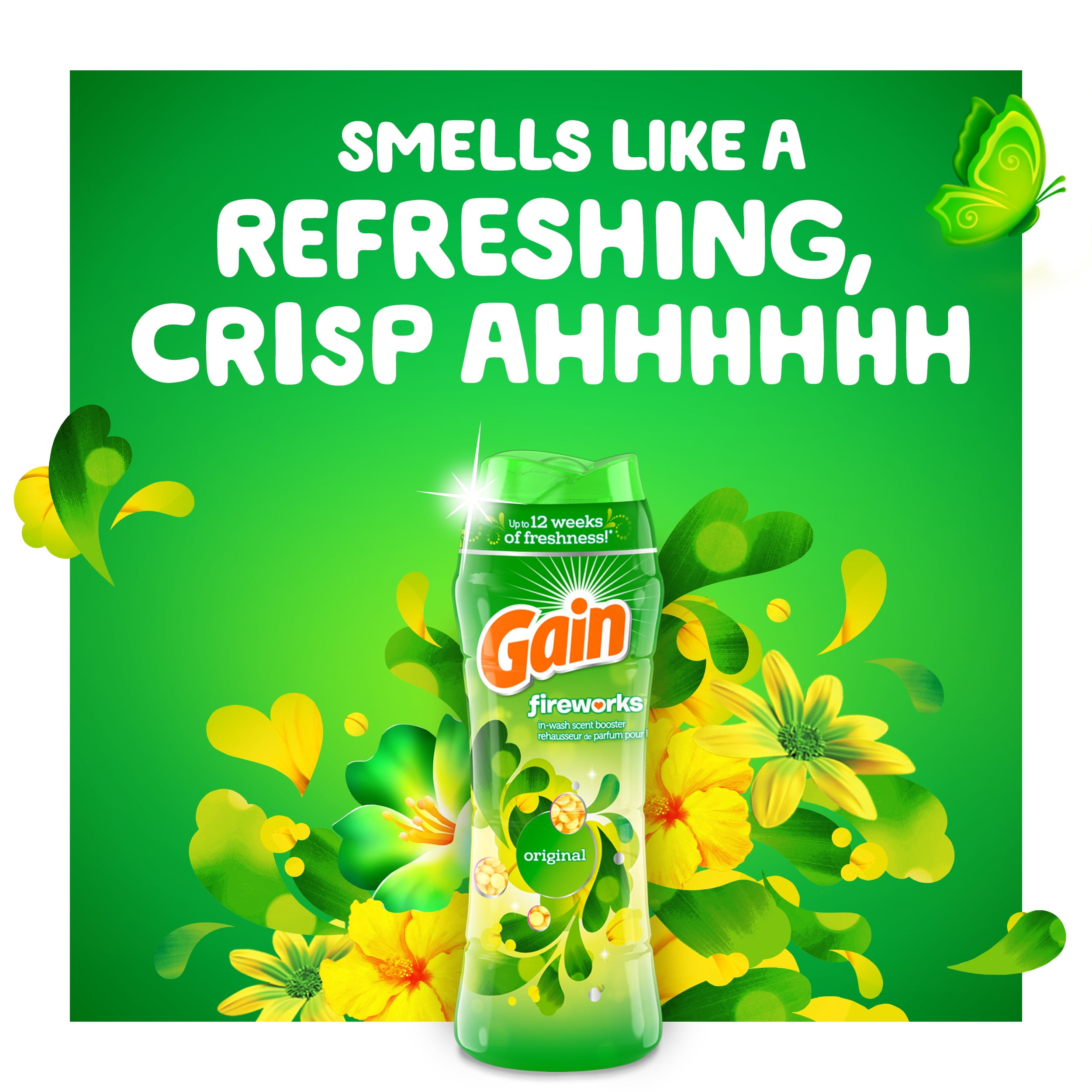 Gain Original Scent Fireworks In-Wash Laundry Freshener
