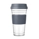 thumbnail image 2 of taza reutilizable bebidas frías y calientes taza taza gris Gloria Taza de café reutilizable, 2 of 6