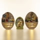 thumbnail image 5 of Decoración de Pascua Bearachild conejito de huevo de madera con luz LED, 5 of 6