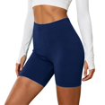thumbnail image 2 of Diufon Yoga Shorts for Women Elastic High Waist Seamless Gym Shorts Casual Running Shorts for Under Dresses, 2 of 8