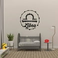 thumbnail image 2 of Libra Scales Symbol Air Sign Libra Zodiac Sign Astrological Chart Symbol Constellation Vinyl Wall Art Wall Sticker Wall Decal Home Room Wall Office Living Room Wall Decoration Decal Size (20x20 inch), 2 of 3