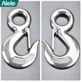 thumbnail image 2 of Alele Ganchos de Agarre Ganchos Deslizantes de Escala de Grúa 2T Accesorio de Aparejo de Gancho de Elevación de Servicio Pesado de Acero Inoxidable (Ganchos de Agarre 2000kg), 2 of 5