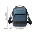 thumbnail image 3 of Bolsa De Hombro Riñonera De Nailon, Ligera, Portátil, Ajustable, Correa Para El Hombro, Accesorios Deportivos Ndcxsfigh Para Estrenar, 3 of 3