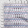 thumbnail image 1 of oneOone Silk Tabby Fabric Peacock Feather Ikat Fabric Prints By Yard 42 Inch Wide, 1 of 1